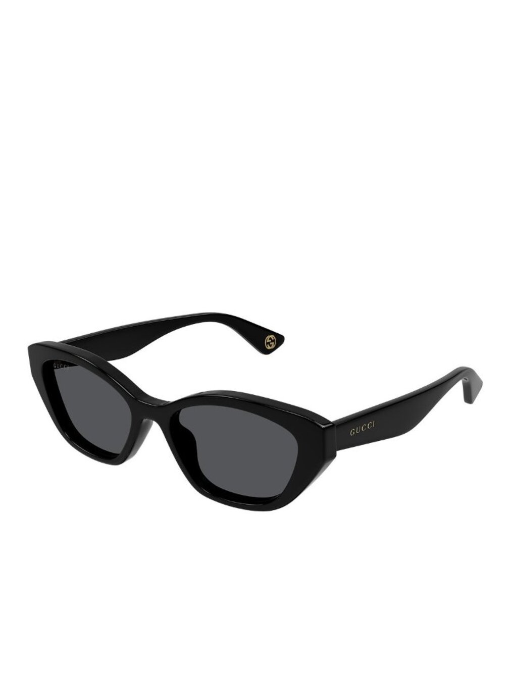 NEW GUCCI SUNGLASSES WOMEN BLACK CAT EYE EYEWEAR GUCCI GG1638S 001